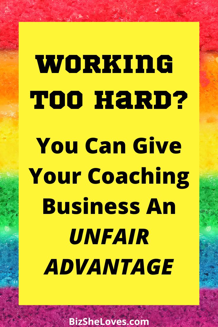 Coaching Business Edge: How to Give Your Business An UNFAIR ADVANTAGE [Free Course]